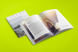 Brochure dos carré collé Toulouse